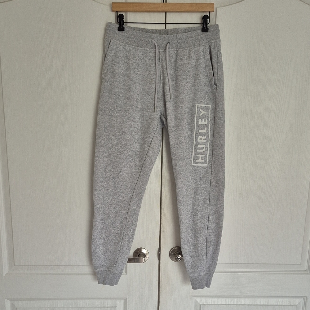 Hurley Men's Heather Gray Joggers